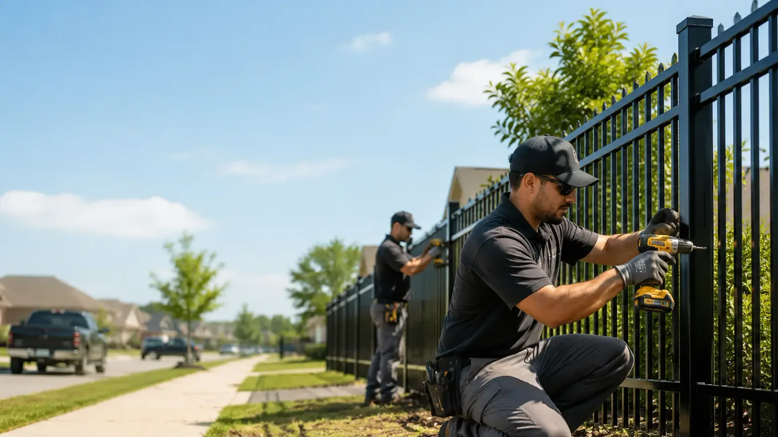 Metal Fence Installation in Draper, VA